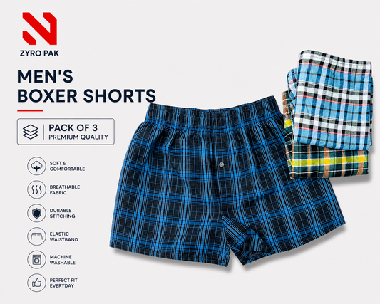 Premium Mens boxer Pack of 3