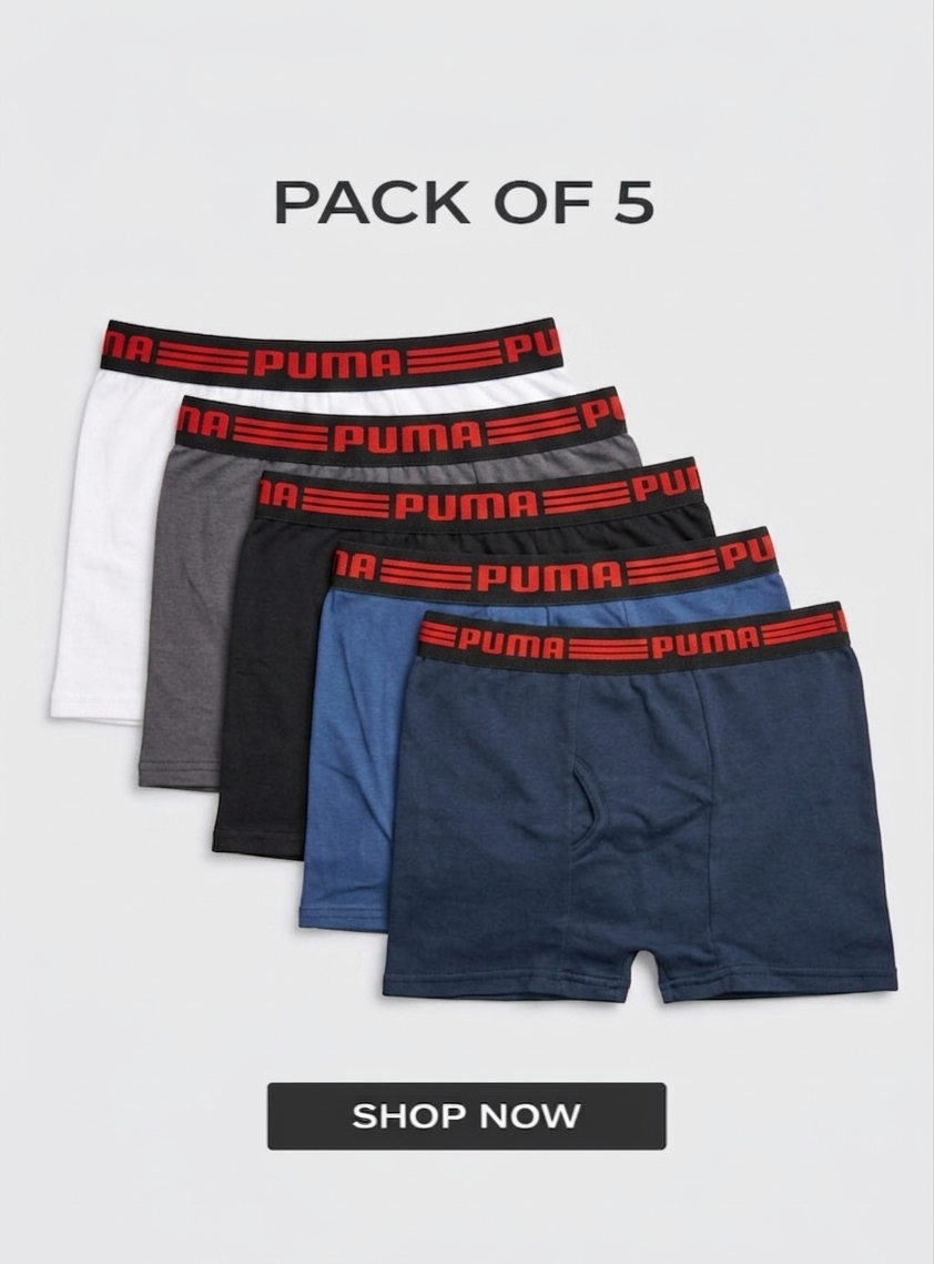 Premium Boxers Packs of Five