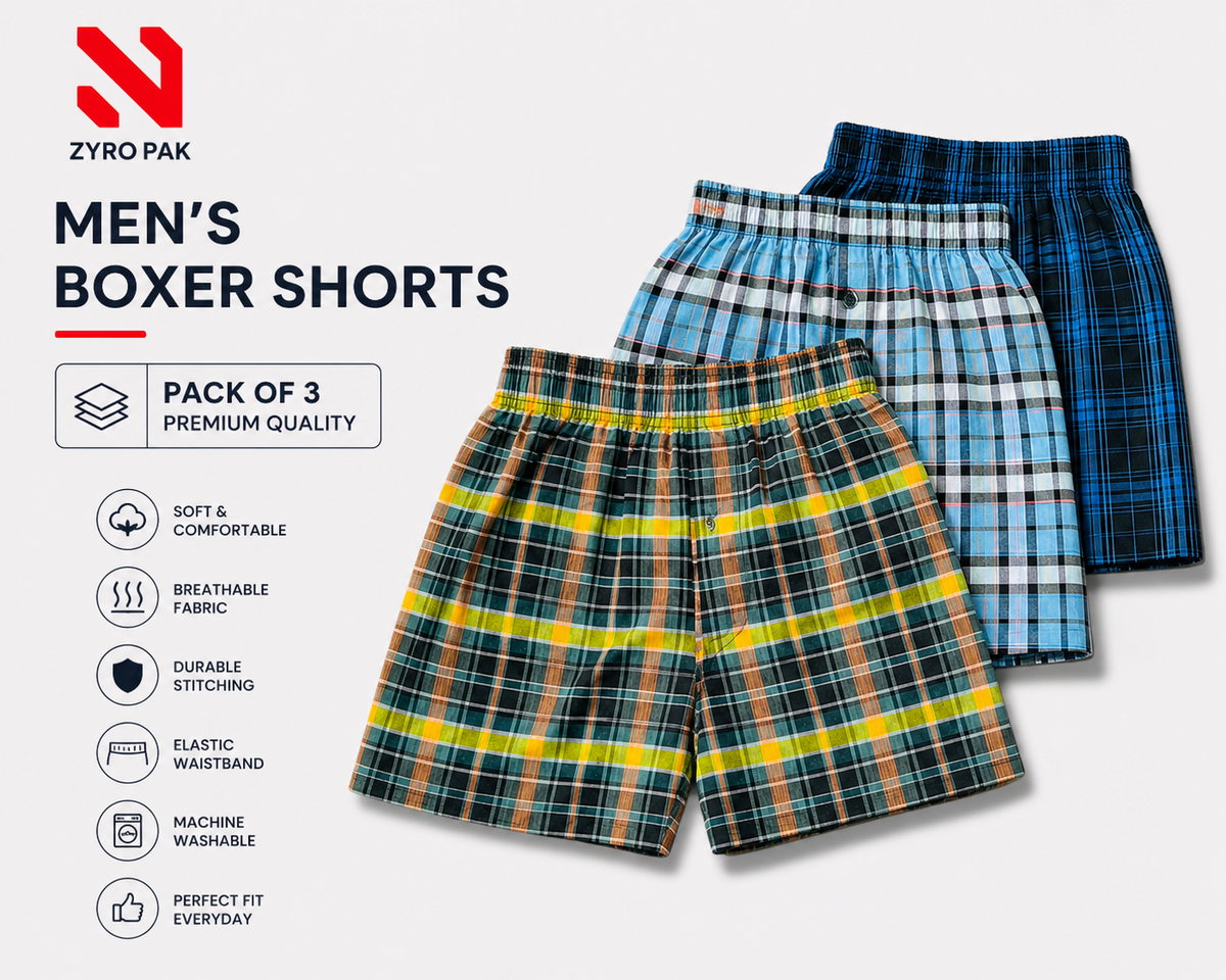 Premium Mens boxer Pack of 3