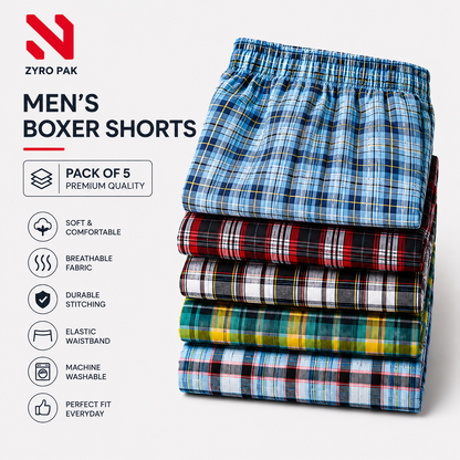 Premium Boxers Pack of Five