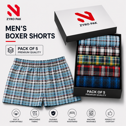 Premium Boxers Pack of Five