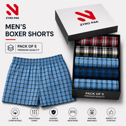 Premium Boxers Pack of Five