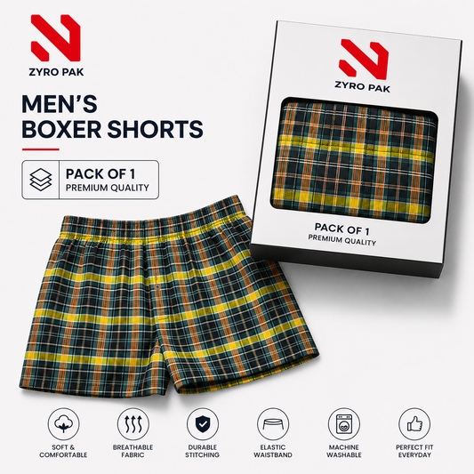 Premium boxers mens Pack of One