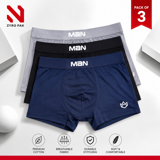 Premium Boxers Pack of 3