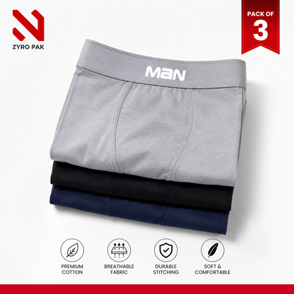 Premium Boxers Pack of 3