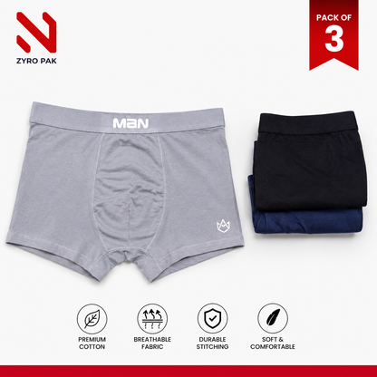 Premium Boxers Pack of 3