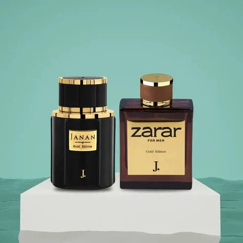 Pack of Two J.janan Gold+J.Zarar Free shipping