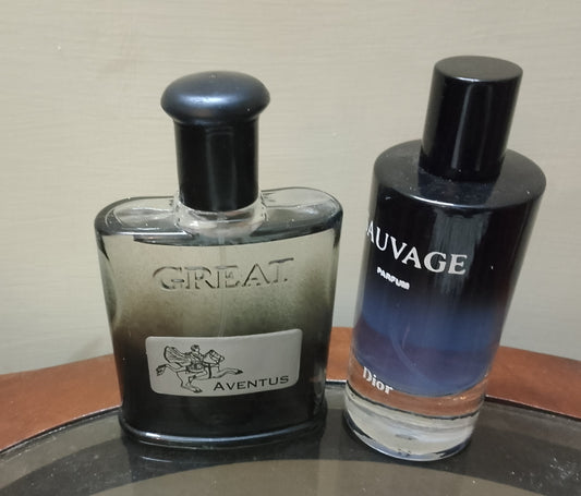 Amazing Pack of Two deal 100ML( creed+ Dior)